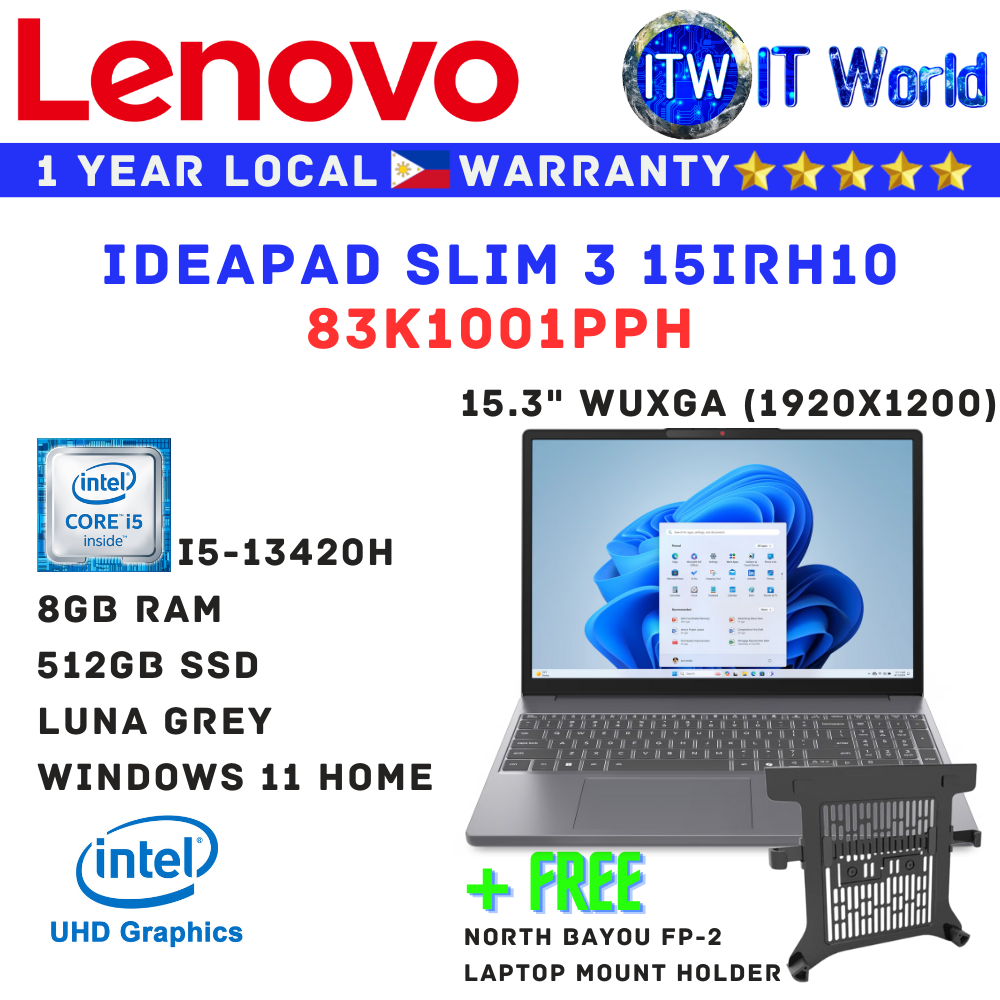 LENOVO IDEAPAD LAPTOP (83K1001PPH)