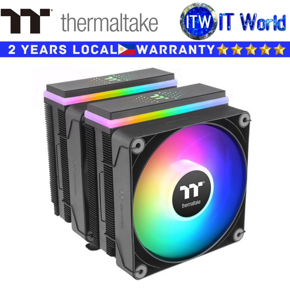 Thermaltake CPU Cooler Fan Astria 600 ARGB Lighting Black (CL-P121-CA12SW-A)