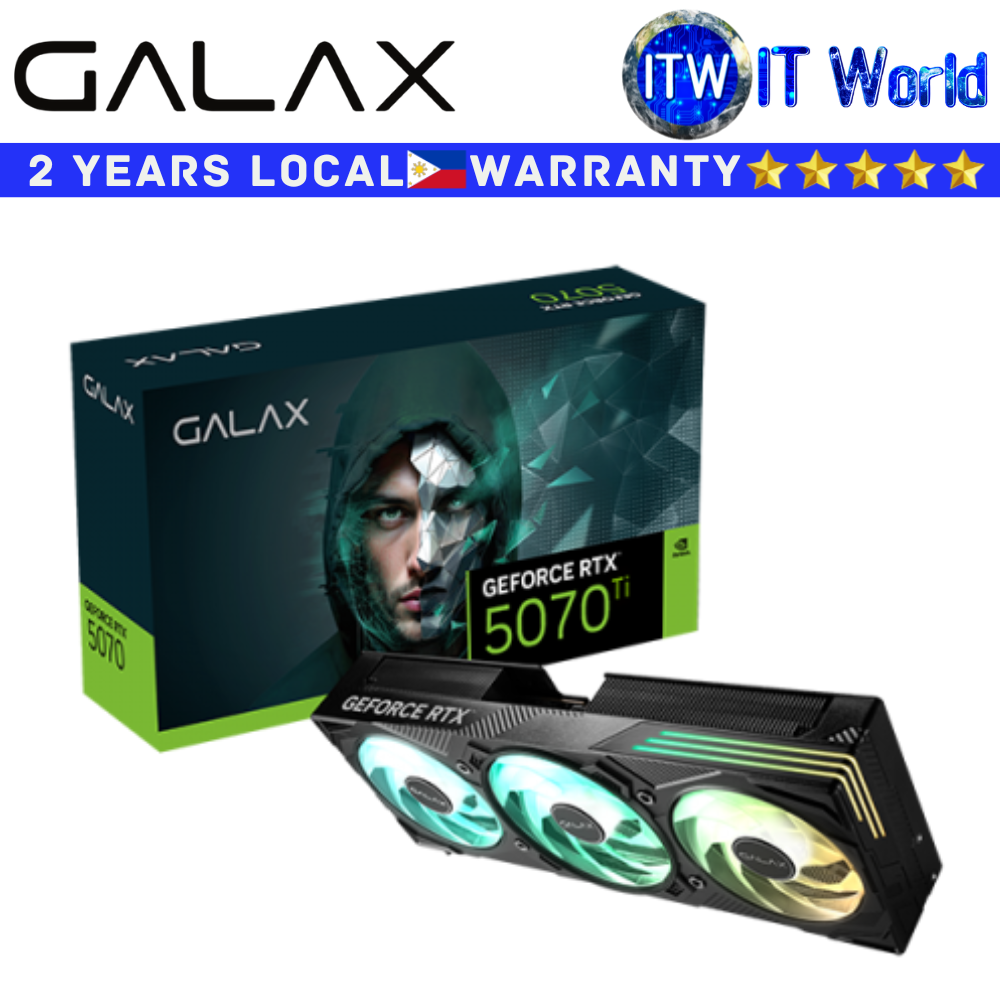 GALAX RTX5070 Ti EX GAMER BLACK PCI-E 16GB