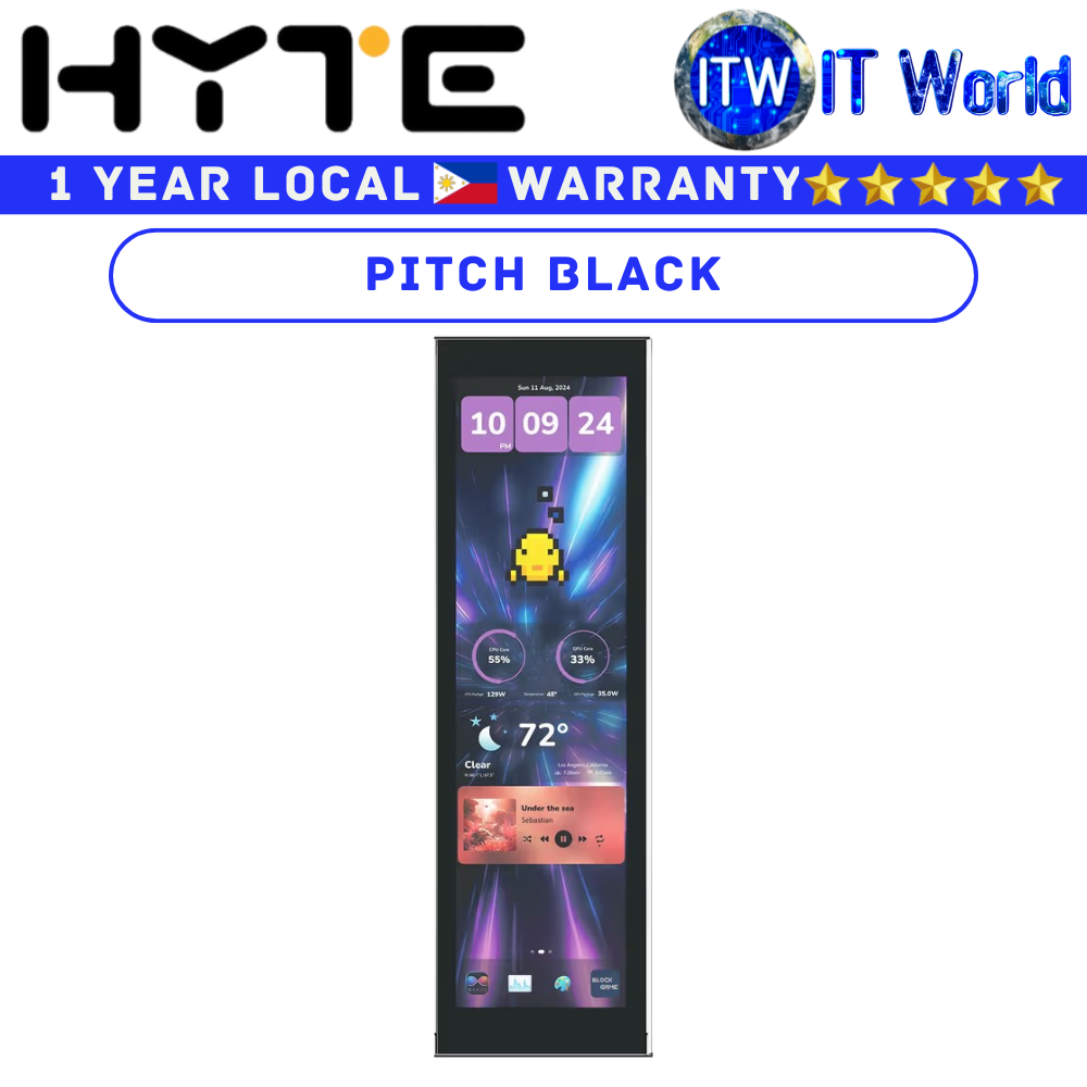 Itw | Hyte Display Upgrade Y70 Touch Infinite (Black/White/Taro Milk/Blueberry Milk/Strawberry Milk)