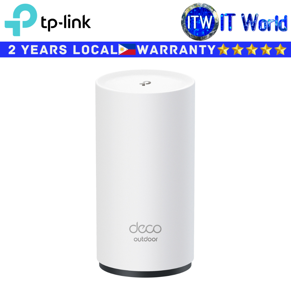 TP-Link Deco BE25 BE5000 Outdoor / Indoor Mesh WiFi 7 Router (1 pack)| itw