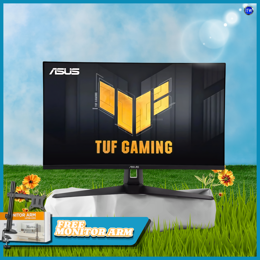 ASUS Gaming Monitor TUF Gaming VG27AQM5A 27" 2560x1440 QHD / 300Hz / Fast IPS / 0.3ms GTG