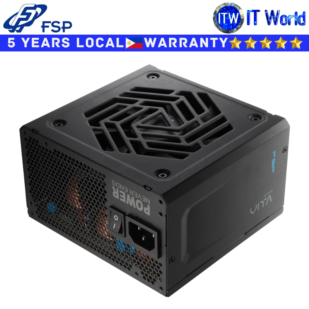 Itw | FSP PSU 750W Power Supply Unit Vita GM VITA-750GM 80+ Gold APFC Fully Modular (Black | White)