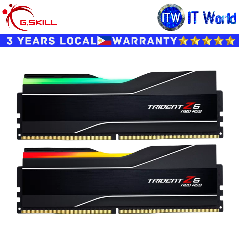 G.skill DDR5 RAM 32GB (2x16GB) 6000MT/s Trident Z5 Neo RGB (F5-6000J2636H16GX2-TZ5NR)