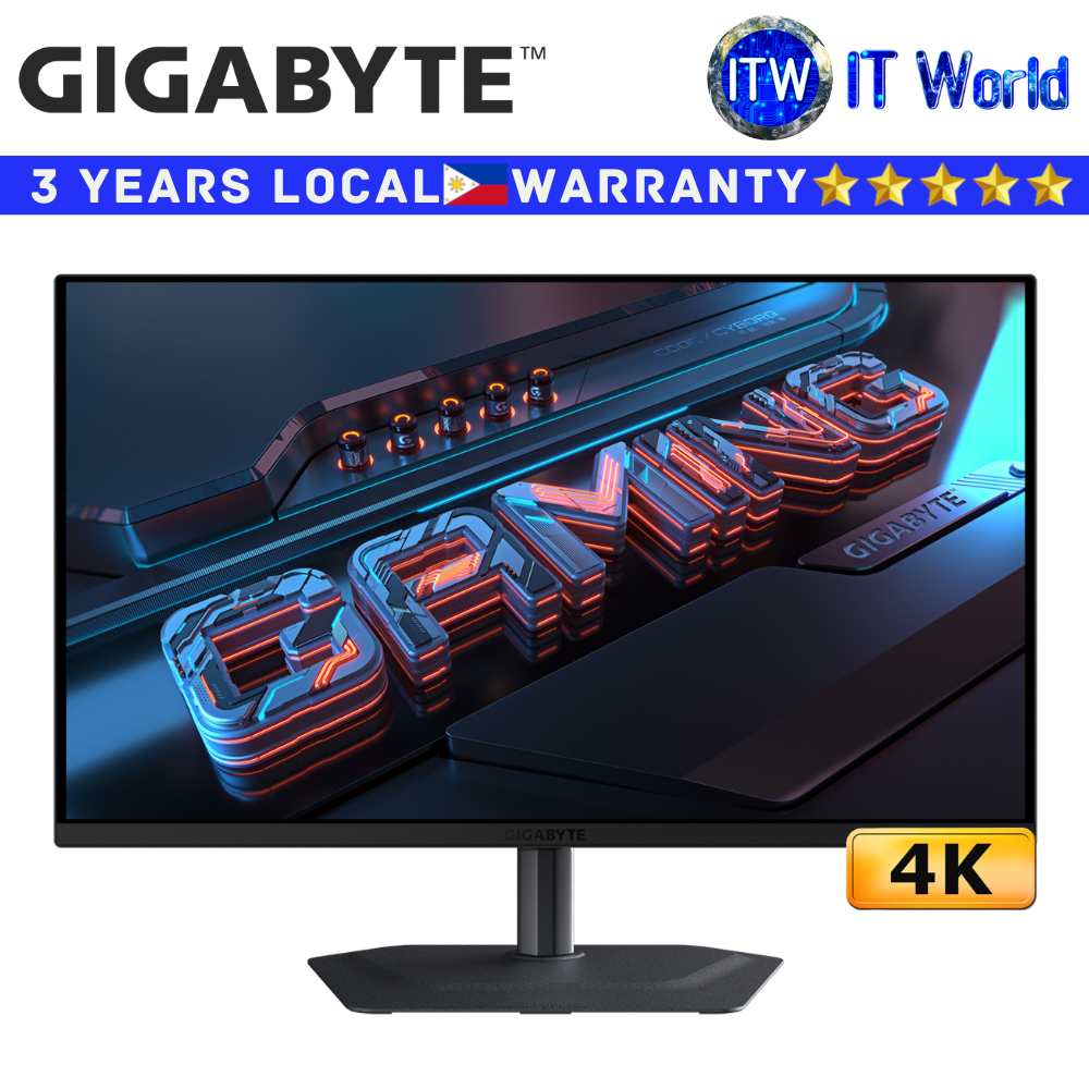 Gigabyte Gaming Monitor MO27U2 27" 3840x2160 (4K UHD)/240Hz/QD-OLED/0.03ms GTG/Flicker Free