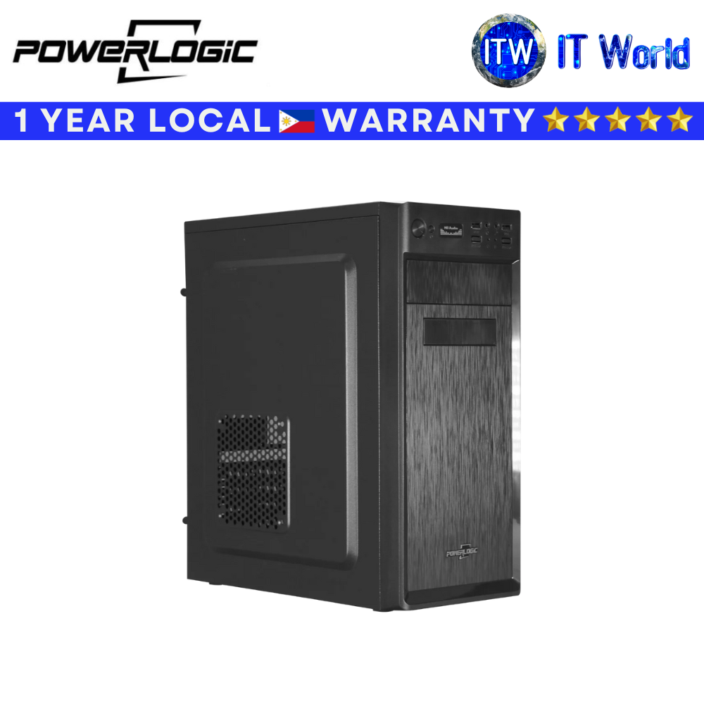 Itw | PowerLogic PC Case Challenger V2 ATX 3.5" + 2.5" Micro-ATX Case – 700W, 7 Expansion Slots