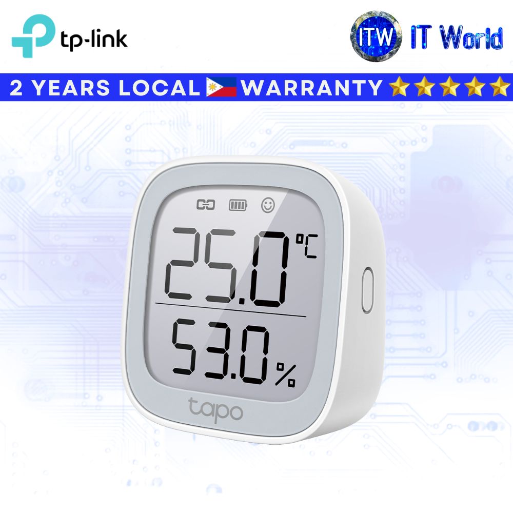 TP-Link Tapo T315 Smart Temperature & Humidity, Realtime & Accurate Monitor V1.2