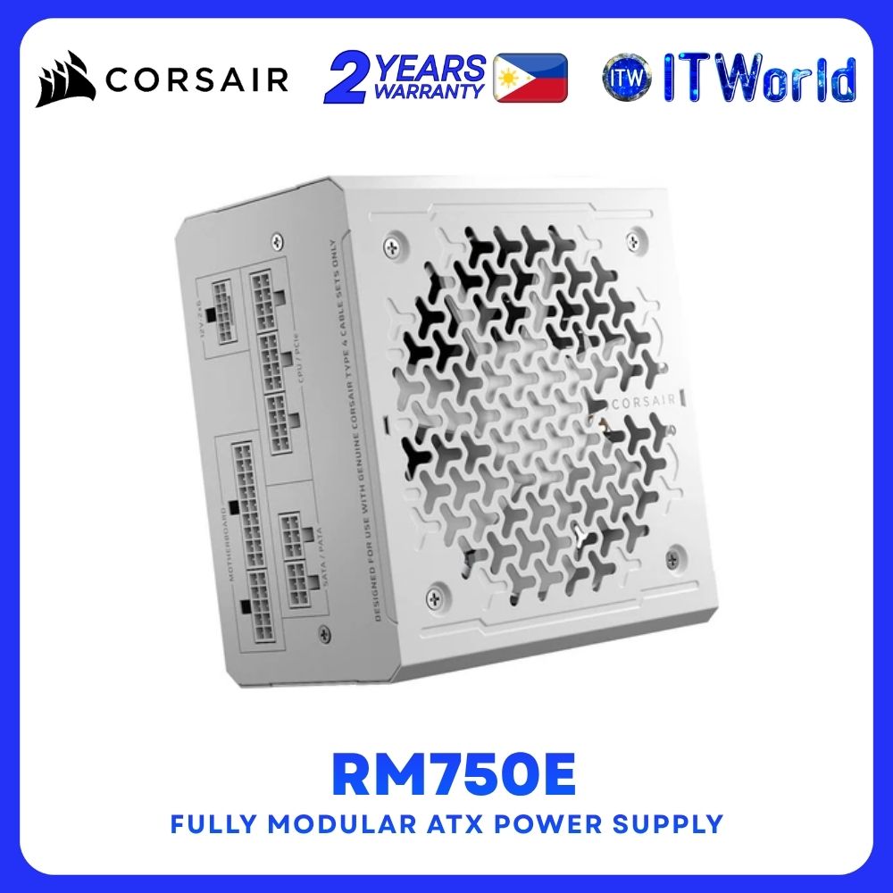 Corsair RM750e RMe PSU - 750W Gold Fully Modular ATX 3.1 PCIe 5.1 CP-9020292-NA