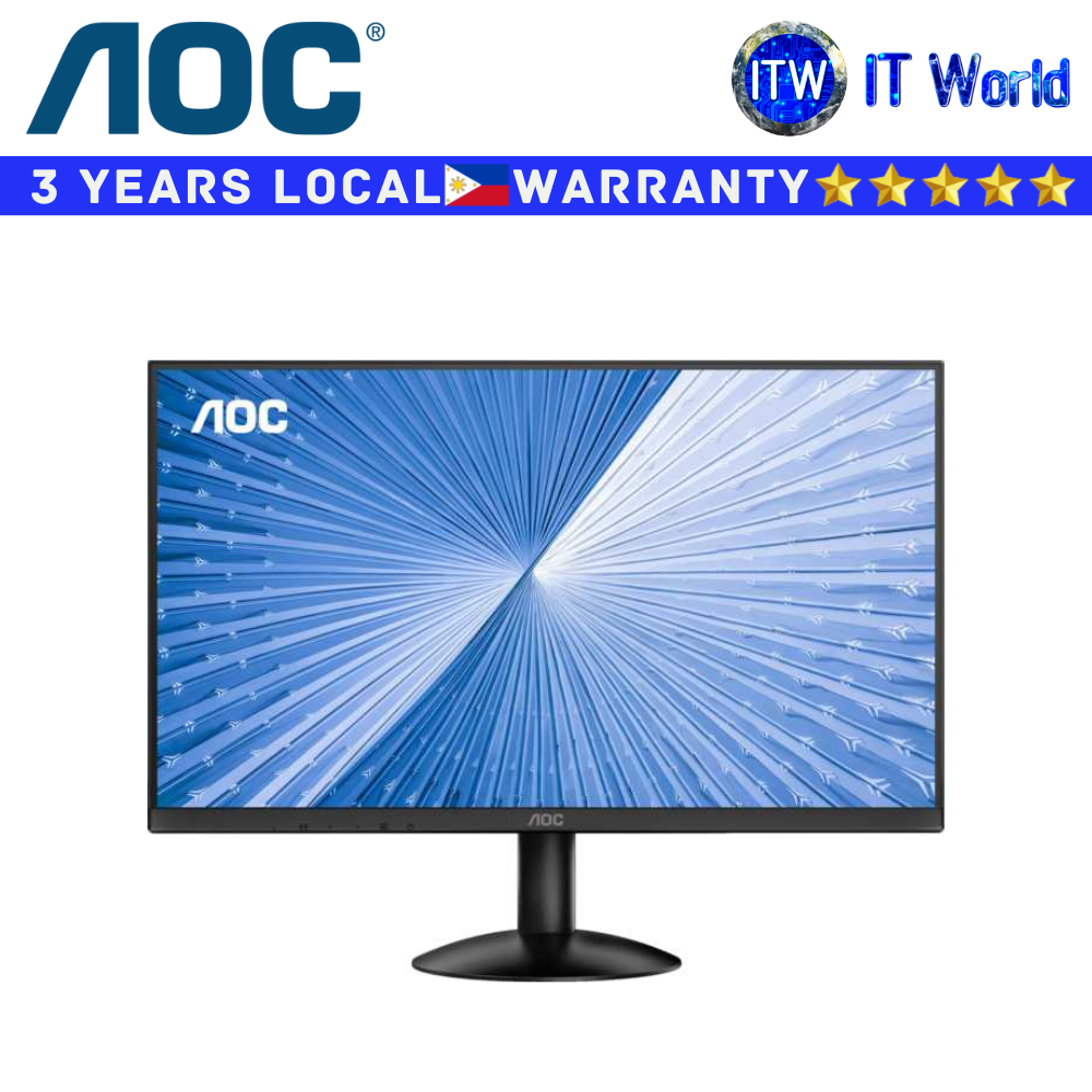 AOC Monitor 24B30H2/BW 23.8" 1920x1080 FHD / 120Hz / IPS / 1ms MPRT 4ms GTG / White