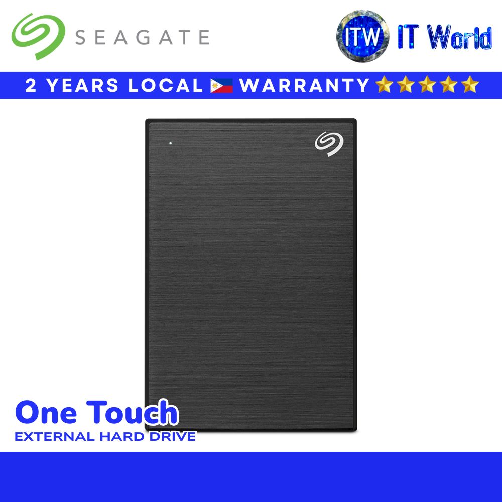 Seagate One Touch External Hard Disk | 1TB / USB 3.0 / Password Protection / (STKG1000400) | itw