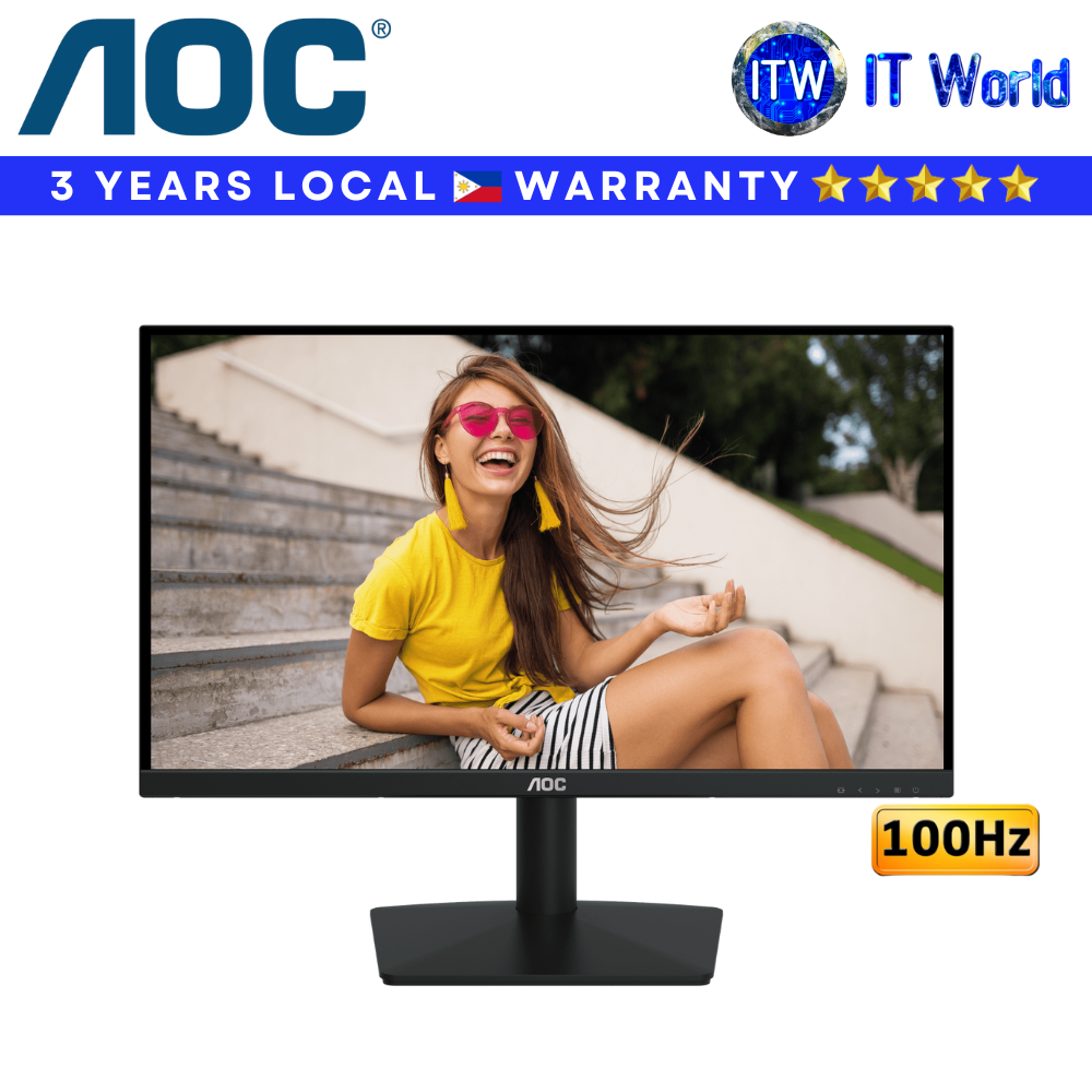 Itw | AOC 22B15H2 21.45" / FHD 100Hz / IPS / 4ms / HDMI + VGA / Frameless Design