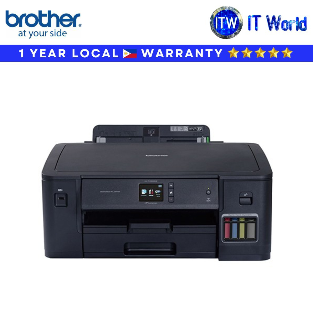  Itw | Brother A3 Color Inkjet Printer with Refill Tank System and Wireless Connectivity (HL-T4000DW)