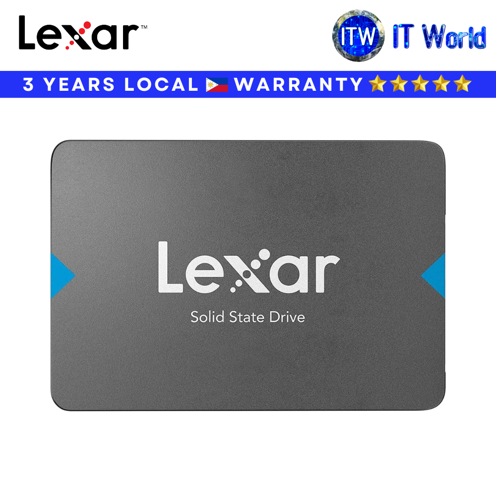 Itw | Lexar NQ100 SATA III 2.5" Up to 550MBs Internal SSD - 512GB | 1TB | 2TB