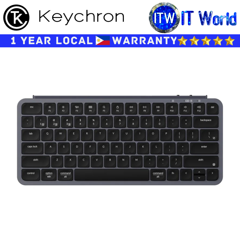 Keychron Wirless Mechanical Keyboard B1 Pro-Ultra-Slim/Portable Lightweight (B1P-K1) 
