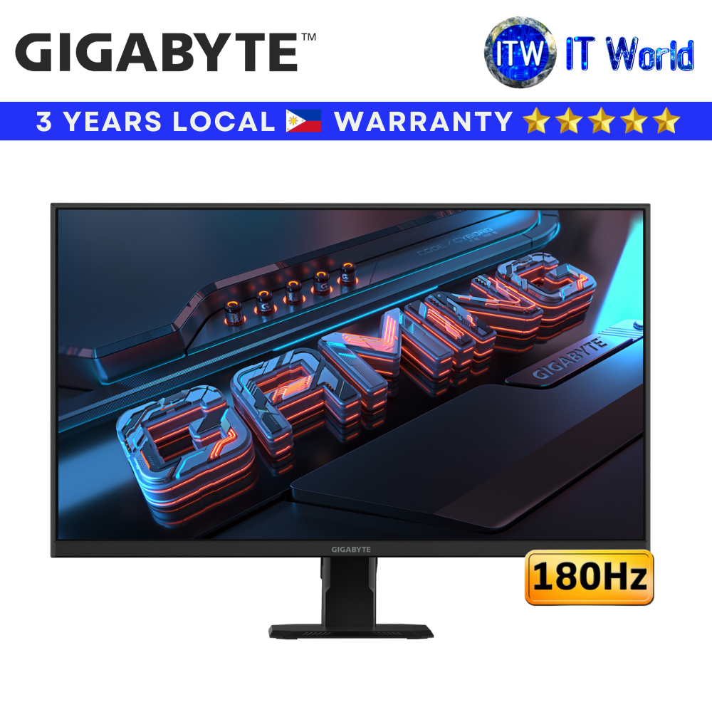 Gigabyte Gaming Monitor GS27FA 27" 1920x1080 FHD / 180Hz / IPS / 1ms MPRT | itw