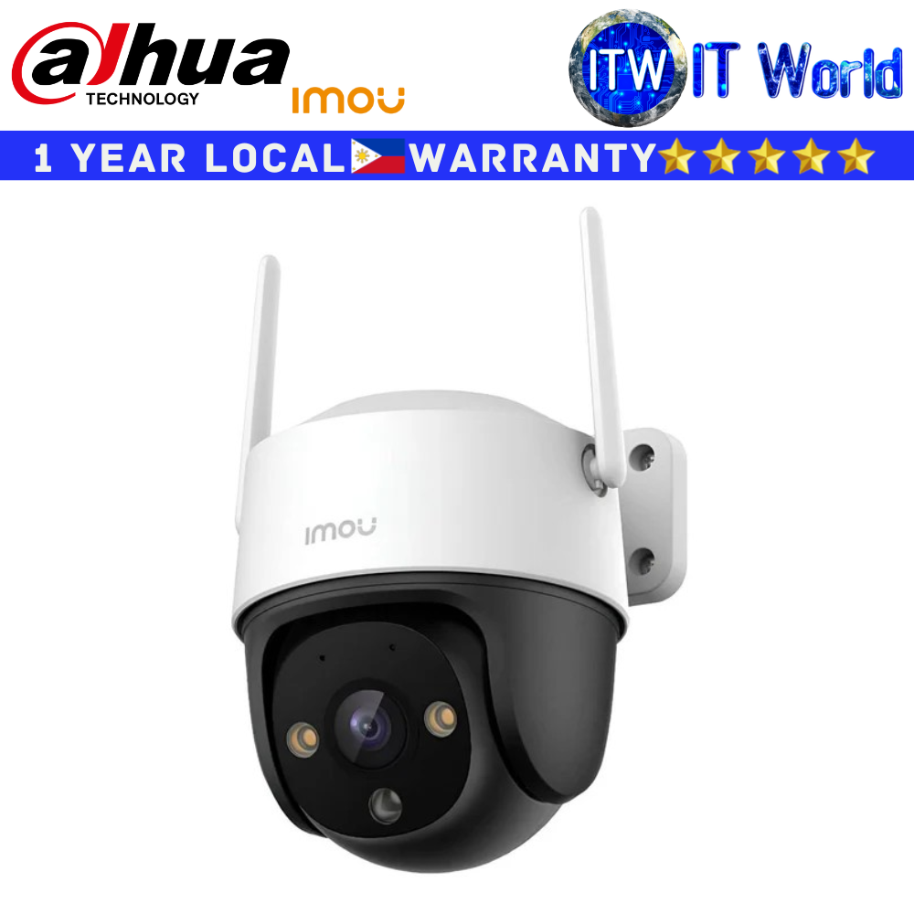 Itw | Dahua Imou CCTV Security Camera Cruiser SE+ 3MP 360° Coverage Weather Resistant (IPC-K7CN-3)