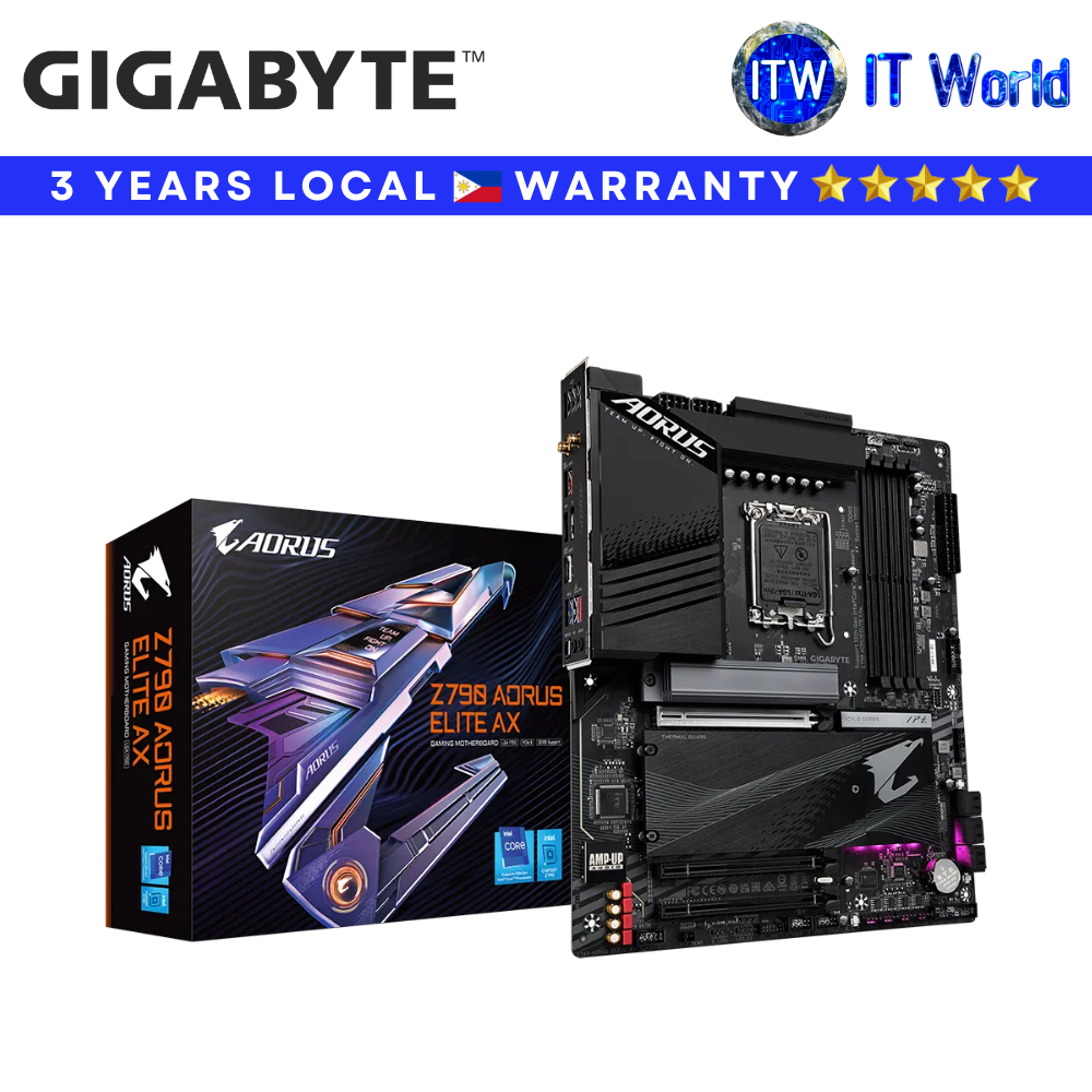 Gigabyte Motherboard Z790 AORUS ELITE AX DDR5 ATX GA1700
