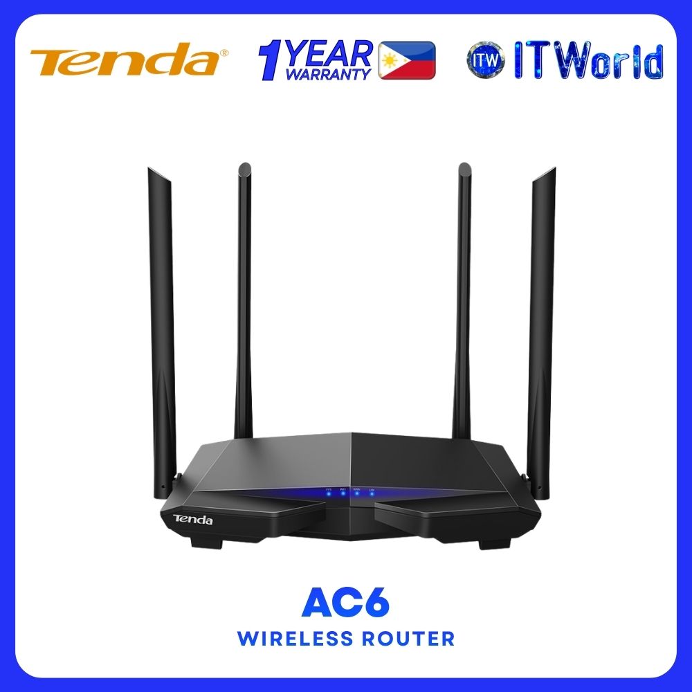 Tenda AC6 AC1200 Smart Dual-Band Wireless Router