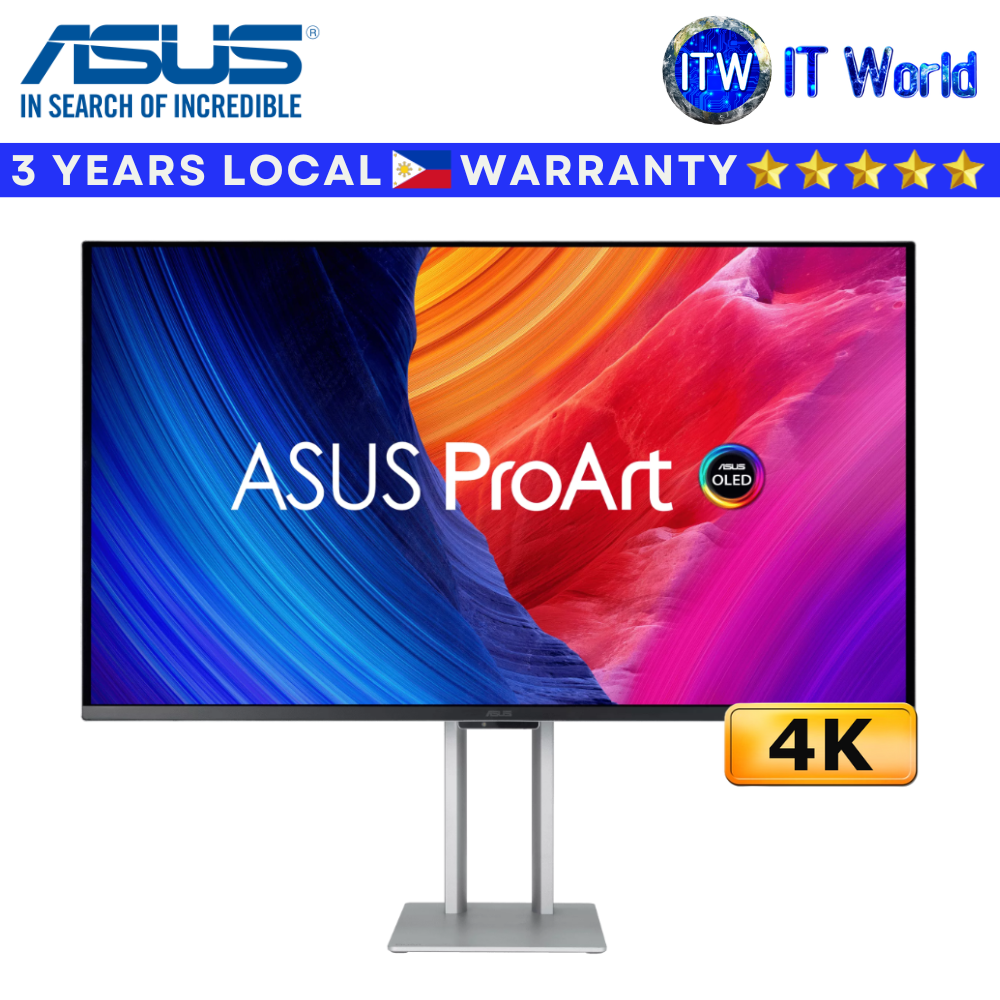 ASUS Monitor ProArt PA32UCDM 32" 3840x2160 4K UHD / 240Hz / QD-OLED / 0.1ms GTG / Flicker Free