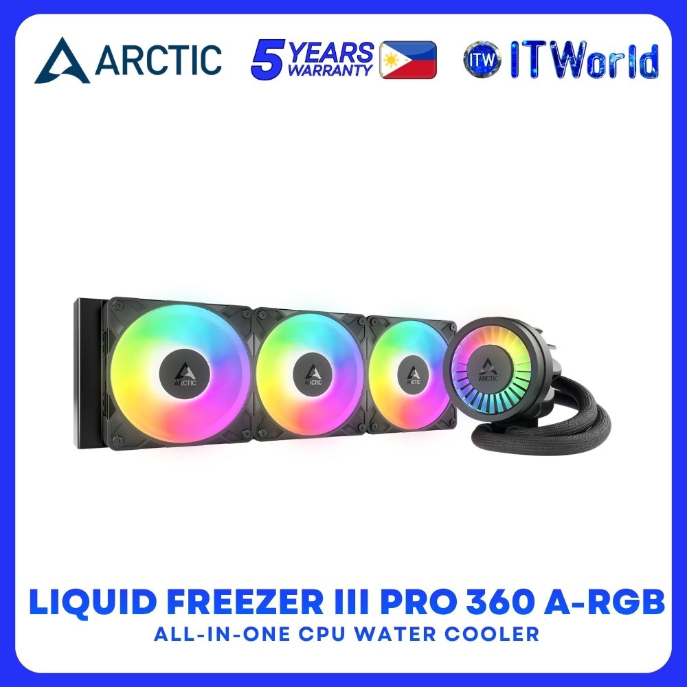 Arctic Liquid Freezer III Pro 360 A-RGB Multi Compatible All-in-One CPU Water Cooler ACFRE00184A