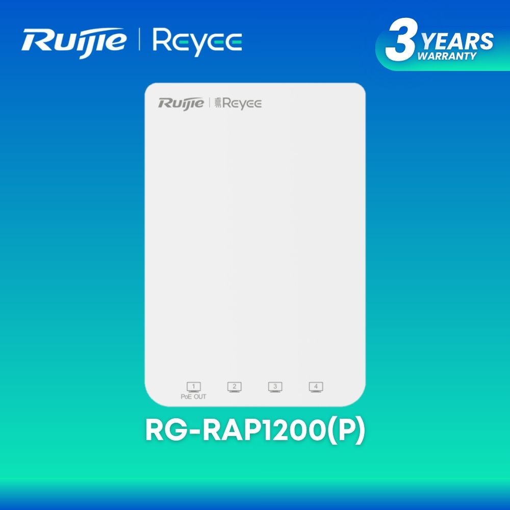 Ruijie Reyee RG-RAP1200(P) Wi-Fi5 1267Mbps Wall-mounted Access Point