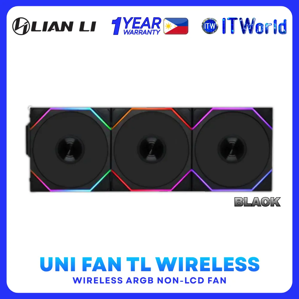 Lian Li UNI FAN TL 120 Wireless – ARGB PWM Cooling Fan Series