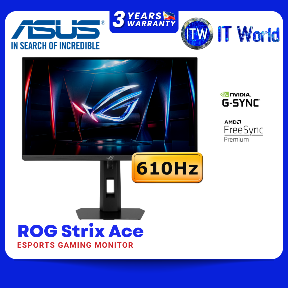 ASUS ROG Strix Ace Esports Gaming Monitor XG248QSG Ace 24.1" 610Hz 1920 x 1080 FHD 0.7ms (GTG), 0.1ms(min.) itw