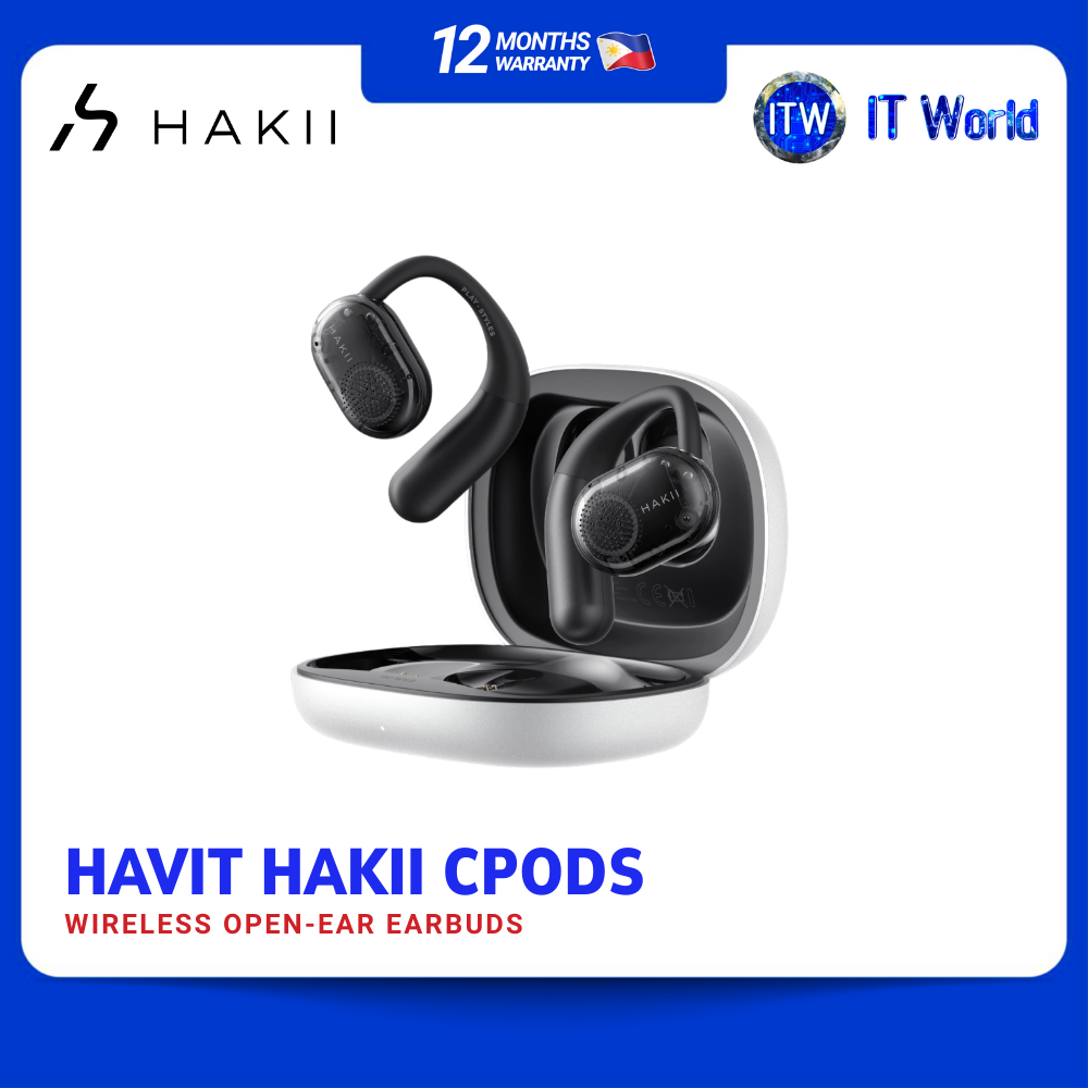 Havit Hakii CPODS Fashion Sports Wear | Bluetooth 5.4 / 20H Playtime / Wireless Charging | itw