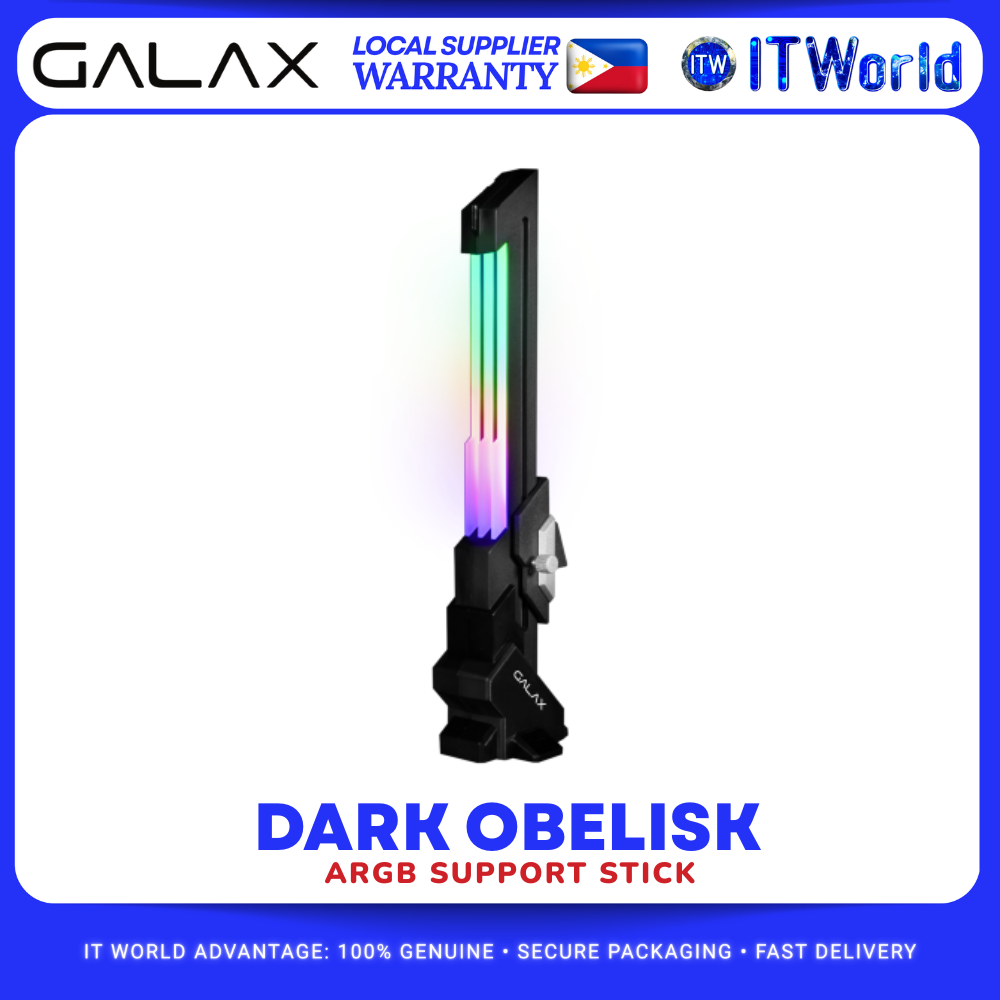 GALAX Dark Obelisk ARGB Support Stick GPU Holder Magnetic Base 5V RGB itw