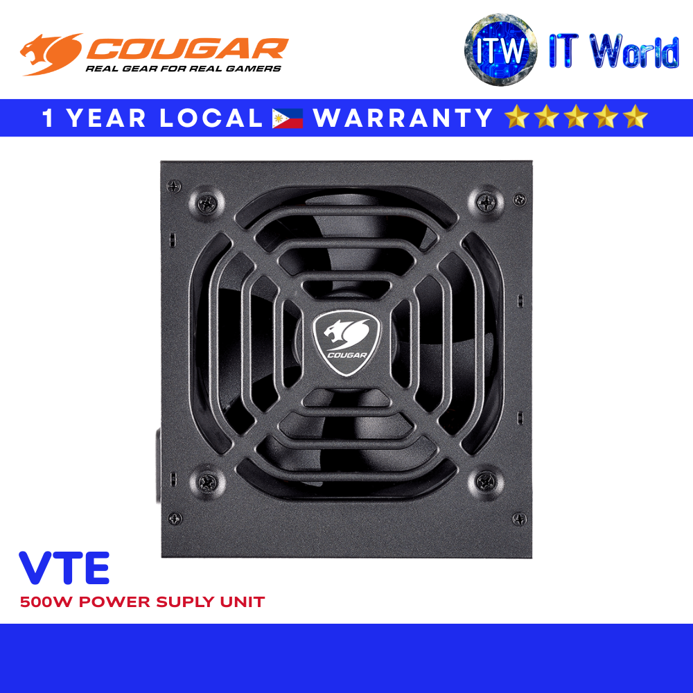 Cougar VTE 500W 80 Plus Bronze Power Supply Unit (PSU-CGR-VTE500) | itw