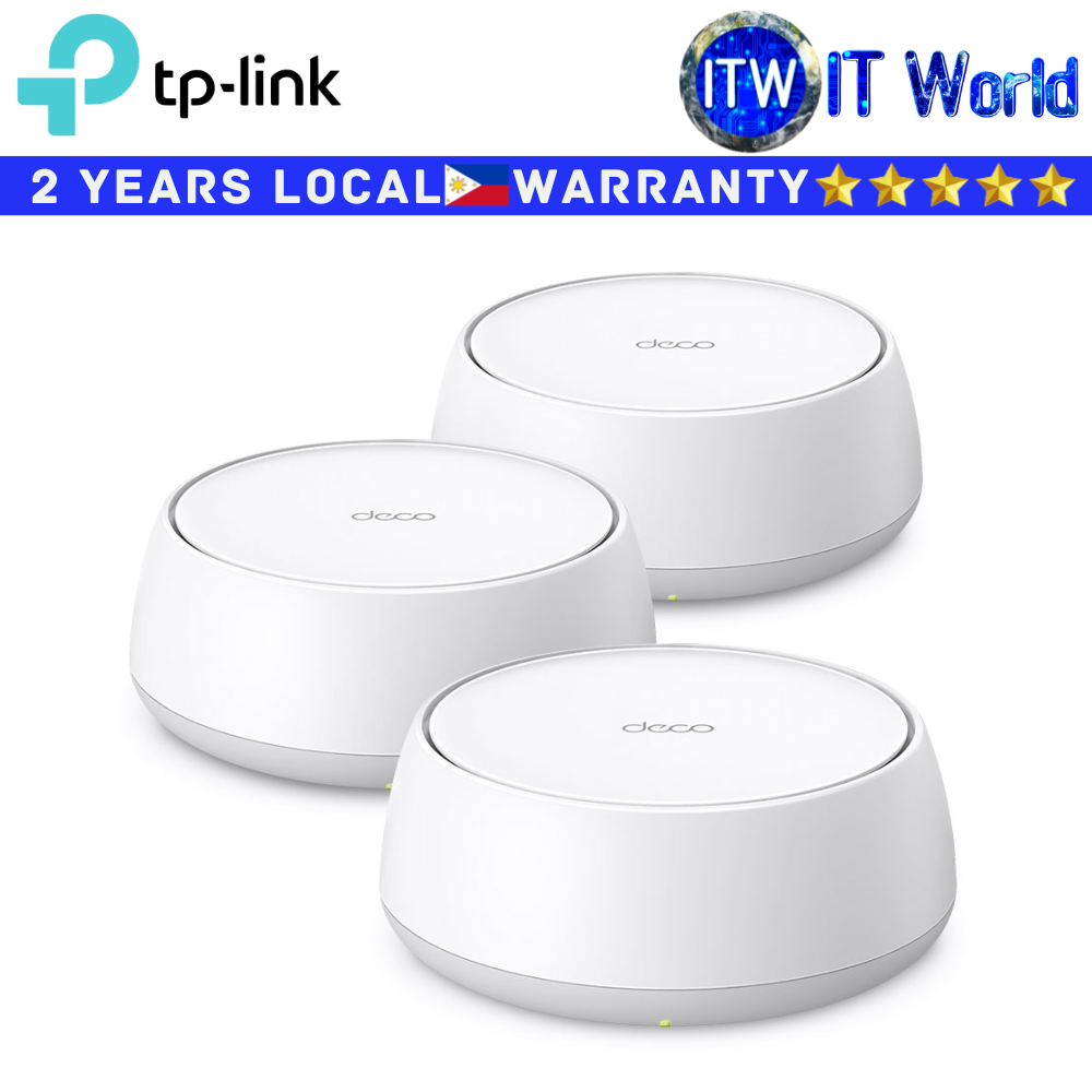 TP-Link Deco BE22 BE3600 Whole Home Mesh WiFi 7 System Router (3 pack) | itw