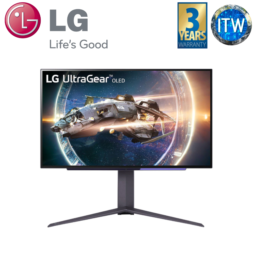 LG Ultragear 27&quot; QHD (2560x1440), 240Hz, 0.03ms OLED Gaming Monitor (27GR95QE-B)