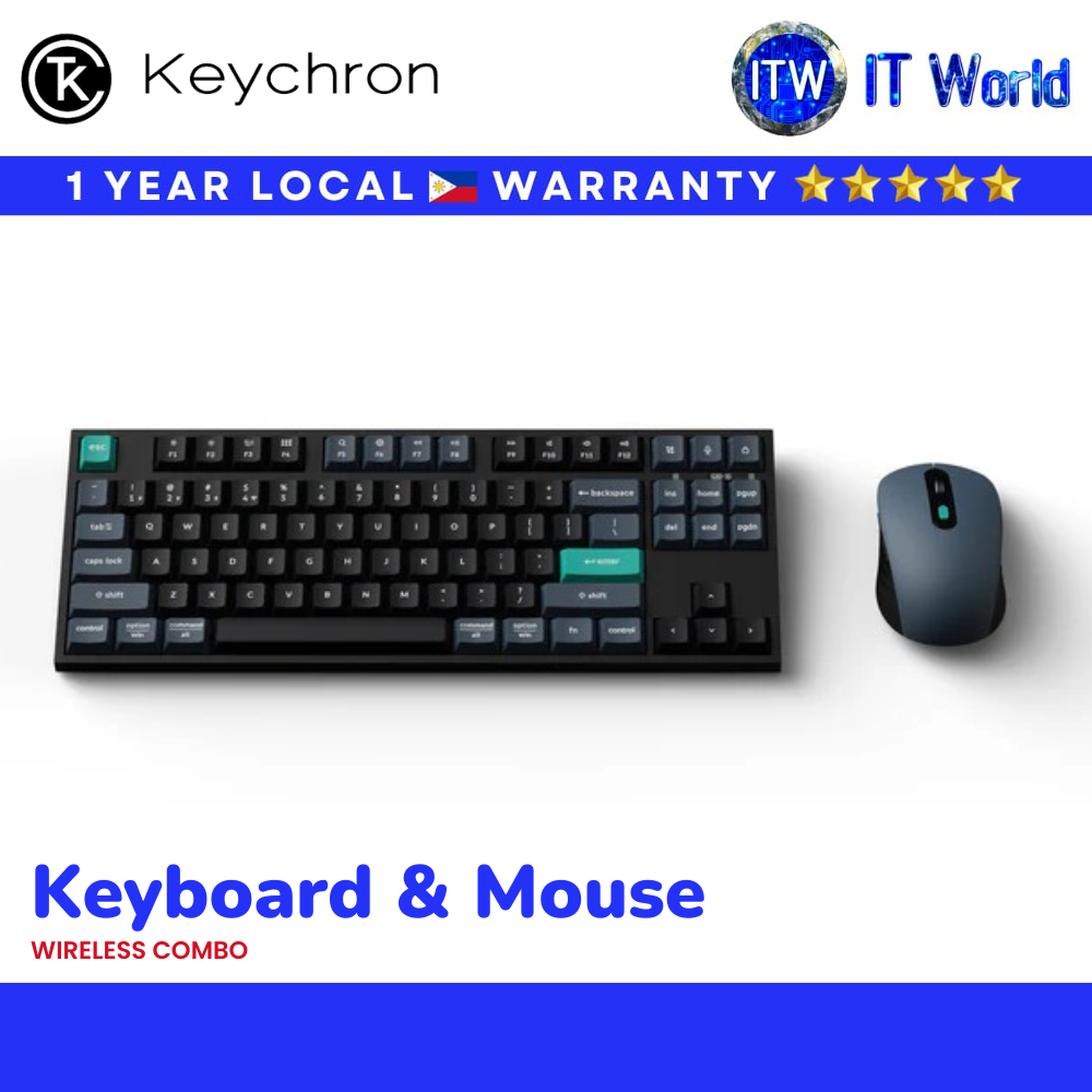 Keychron B33 Keyboard and BM25 Mouse Wireless Combo (KCBD1) | itw