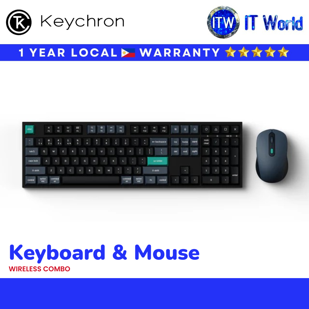 Keychron B36 Keyboard and BM25 Mouse Wireless Combo (KCBD2) | itw