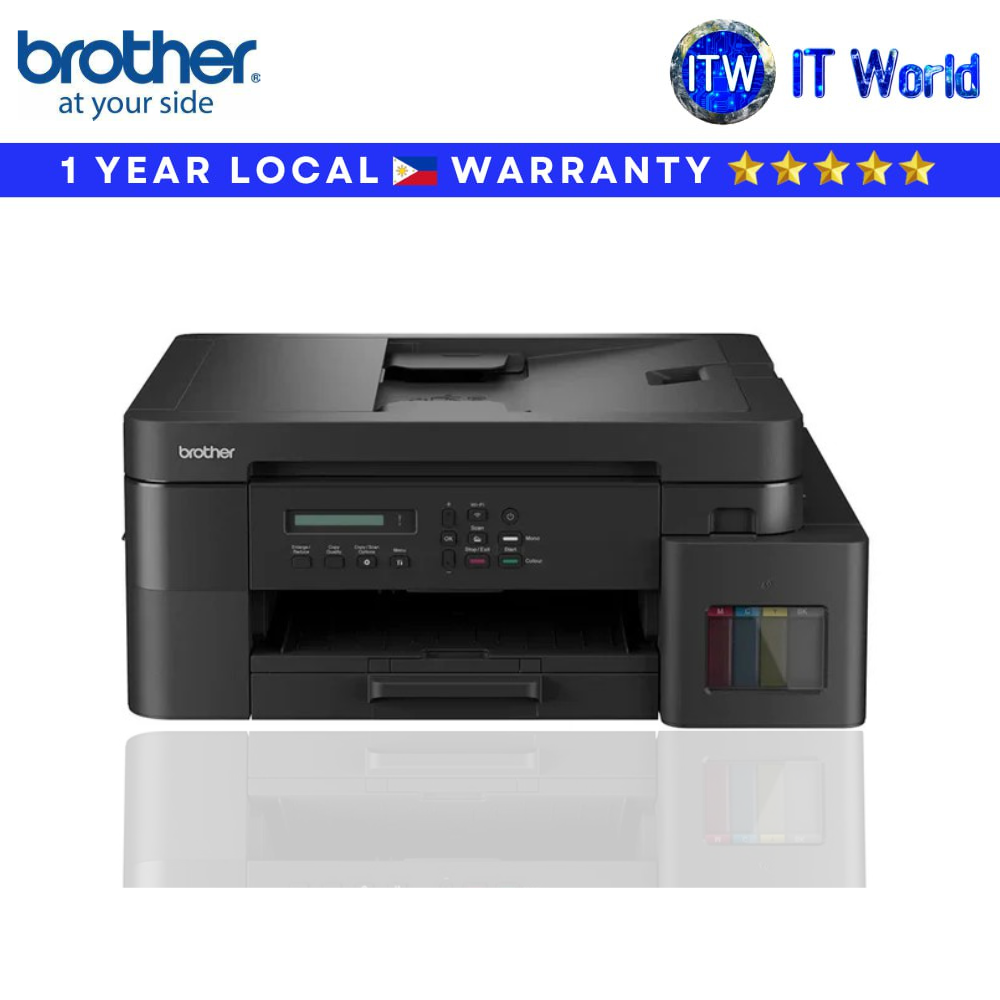 Brother DCP-T830DW InkBenefit Color Ink 3-in-1 Tank Printer | itw