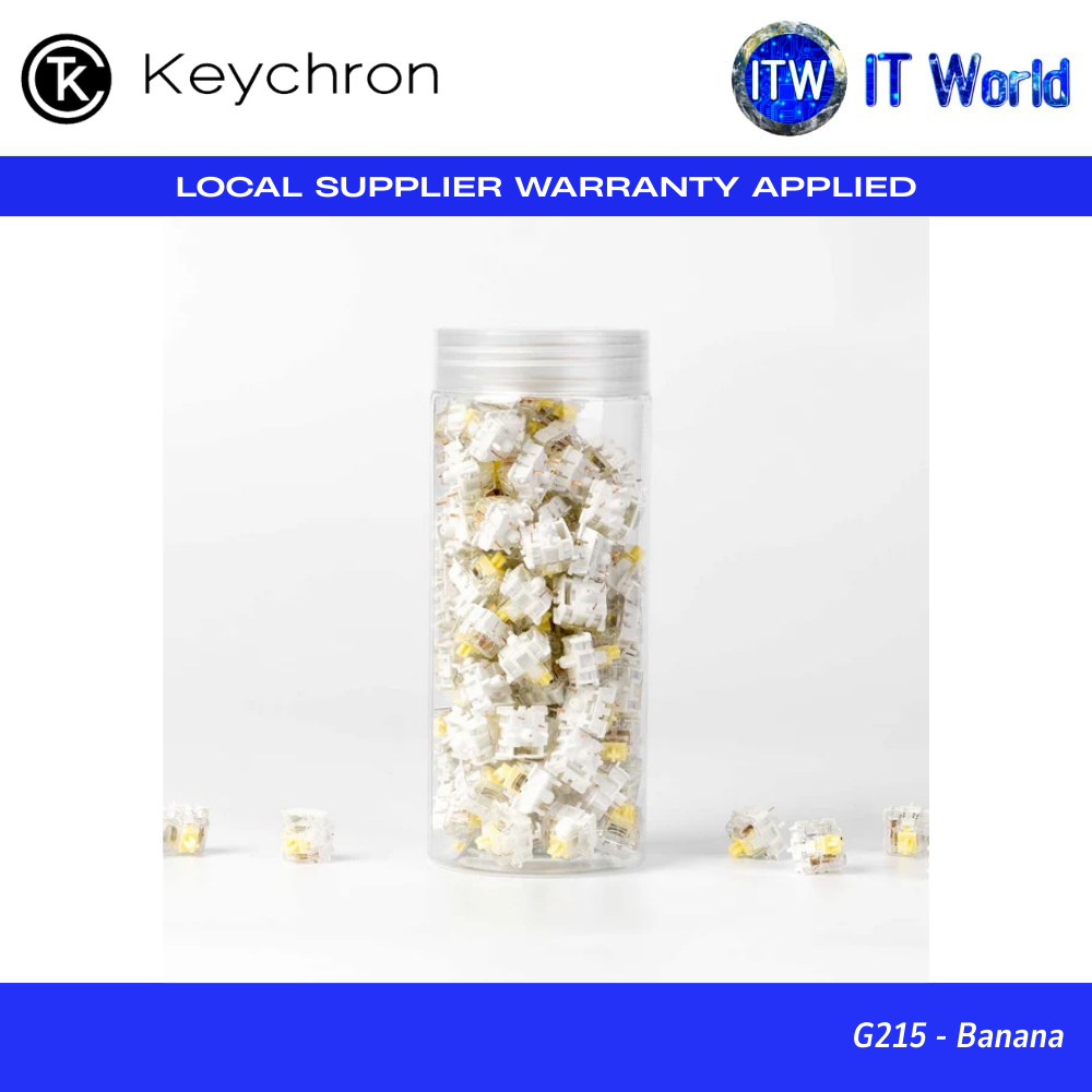 Keychron Super Switch 110 Switches (Red | Brown | Banana) (G213 | G214 | G215) | itw