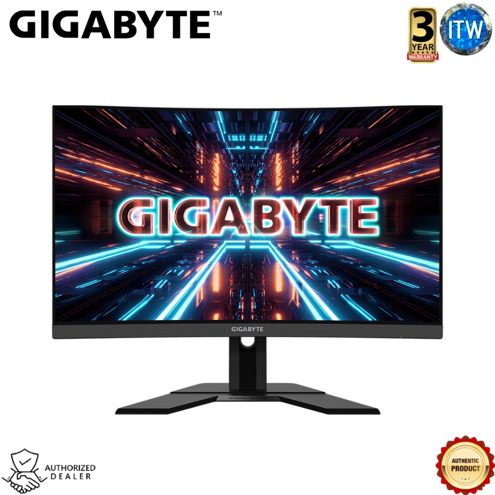 Gigabyte G27QC-A | 27&quot; VA 165Hz 1ms Non-glare 1500R HDR Gaming Monitor
