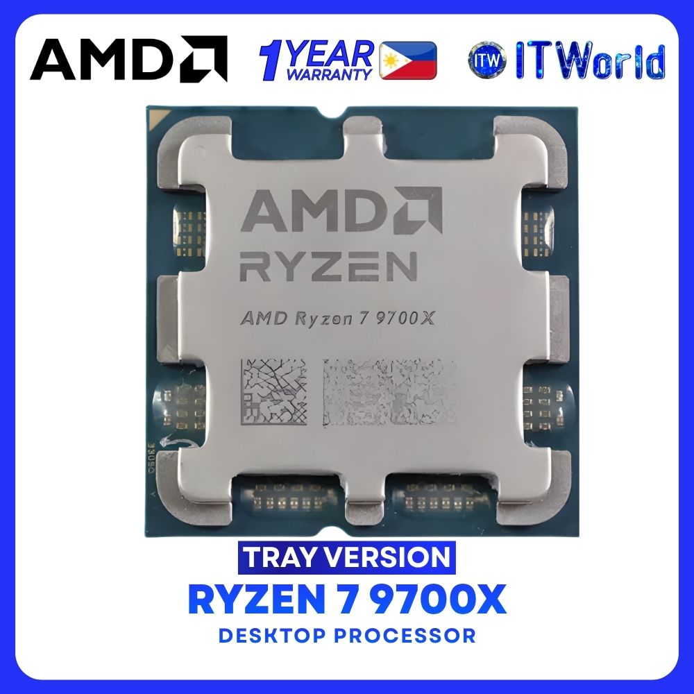 AMD Ryzen 7 9700X 8Cores 16Threads Desktop Processor - Tray Type