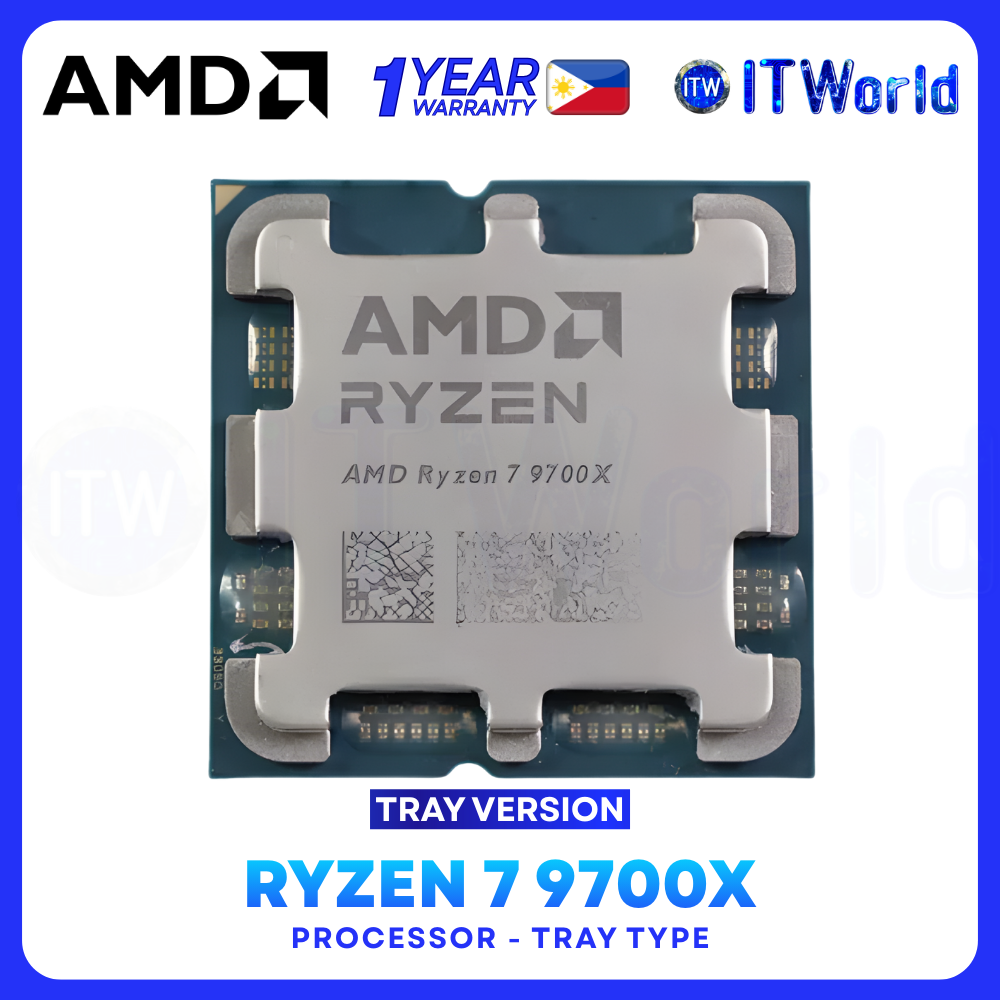 AMD Ryzen 7 9700X 8-Core 16-Thread Tray Desktop Processor itw
