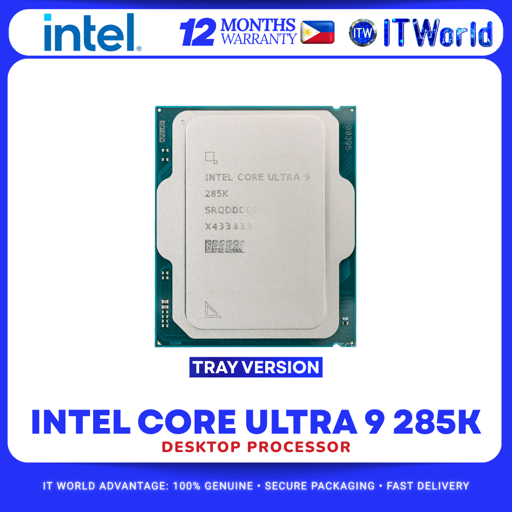 Intel Core Ultra 9 285K CPU – 36MB Cache, Up to 5.7GHz – Tray Version Desktop Processor itw