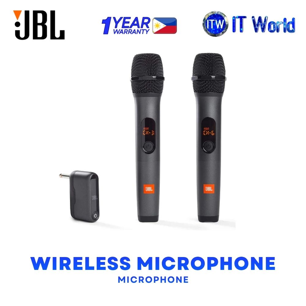 JBL Harman Wireless Microphone Two Microphone System