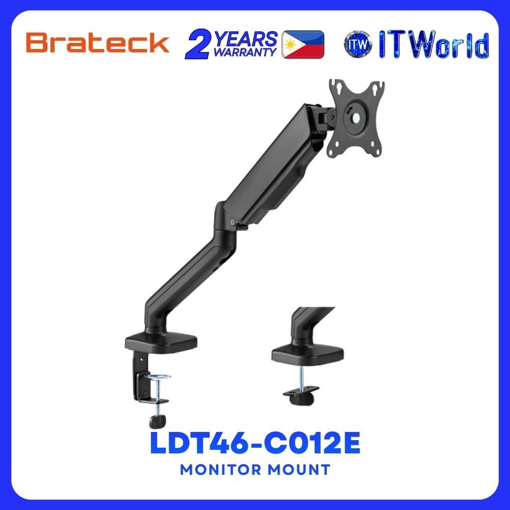 Brateck LDT46-C012E Cost-Effective Mechanical Spring Monitor Arm