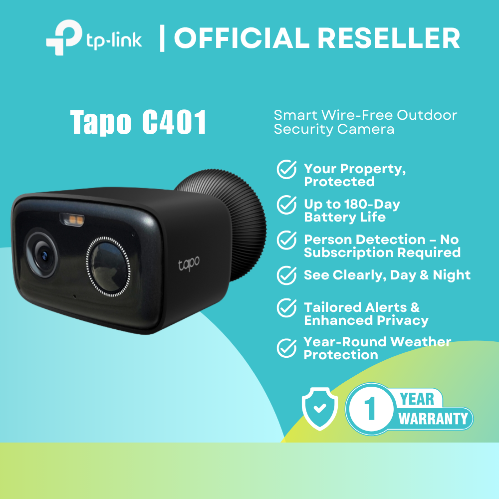 TP-Link Tapo C401 Smart Wire-Free Outdoor Security Camera itw