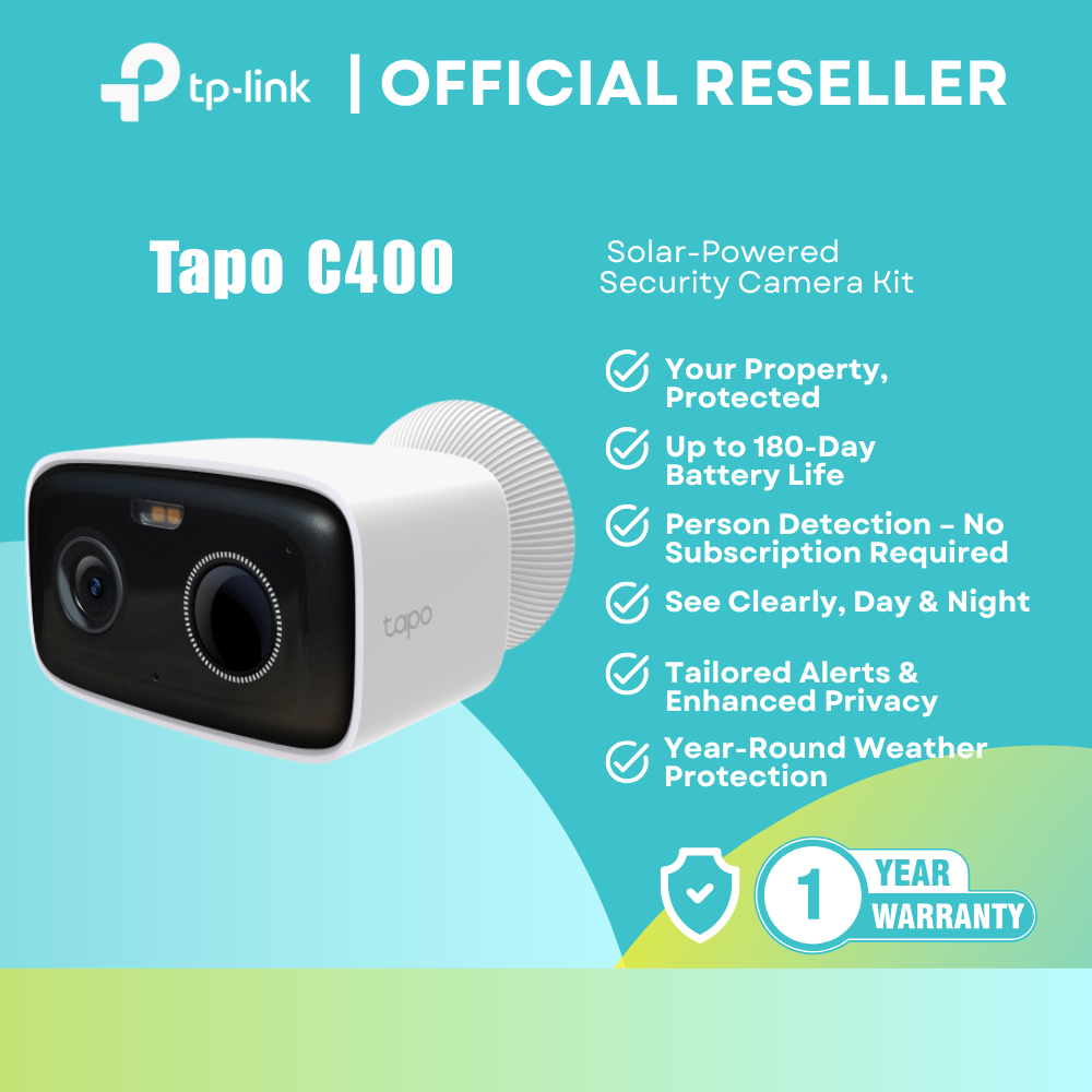 TP-Link Tapo C400 1080P Full HD Outdoor Wire-Free Security Camera