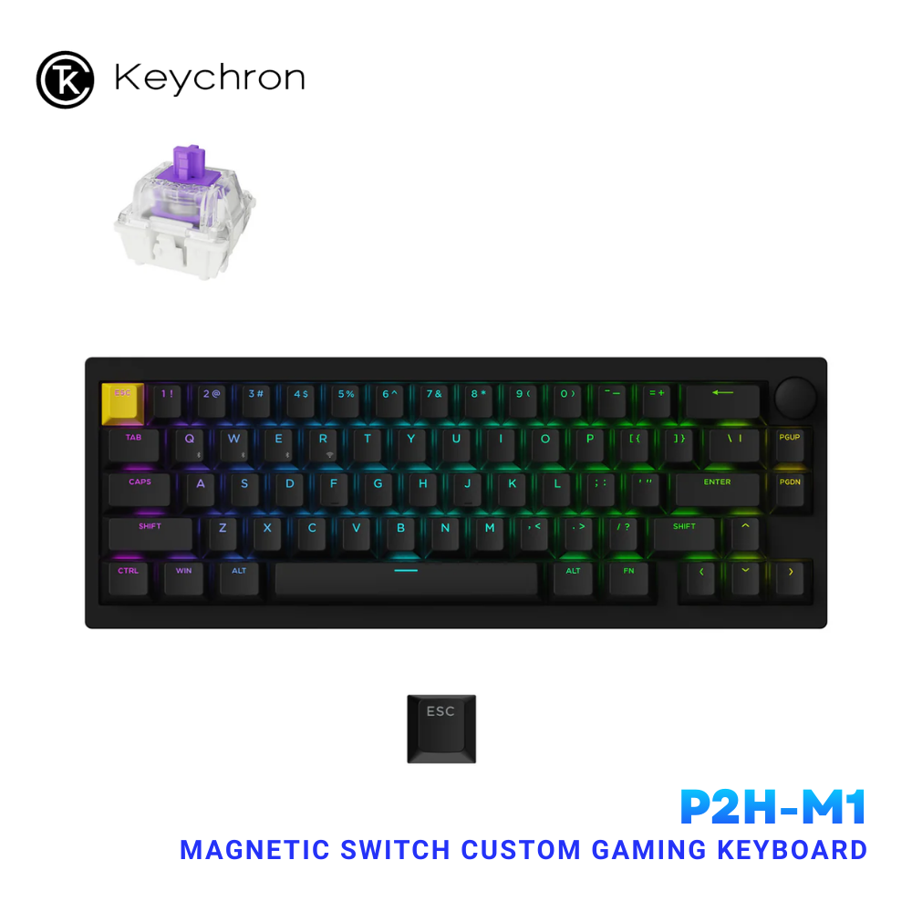 Lemokey P2 HE Series Wireless Magnetic Switch Gaming Keyboard for Desktop & Laptop