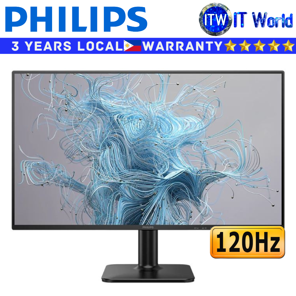 Philips Monitor 24E2N1110 23.8" 1920x1080 FHD / 120Hz / IPS / 1ms MPRT / Flicker-free | itw