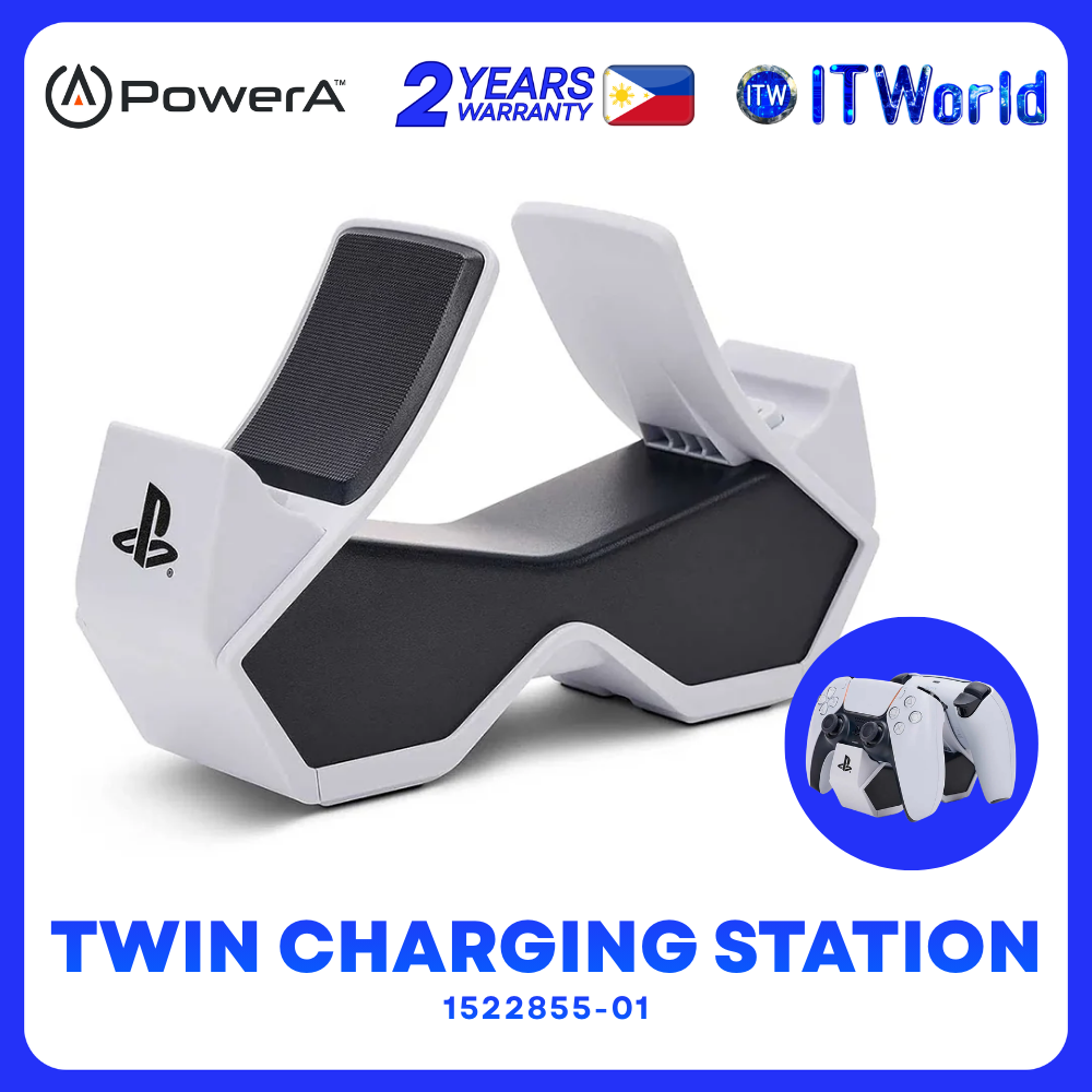 PowerA Twin Charging Station PS5 DualSense White 1522855-01