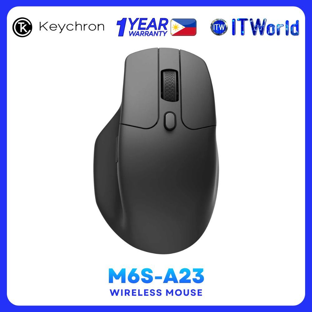 Keychron M6S-A23 M6 8K Wireless Mouse All Silent Micro Switch E itw