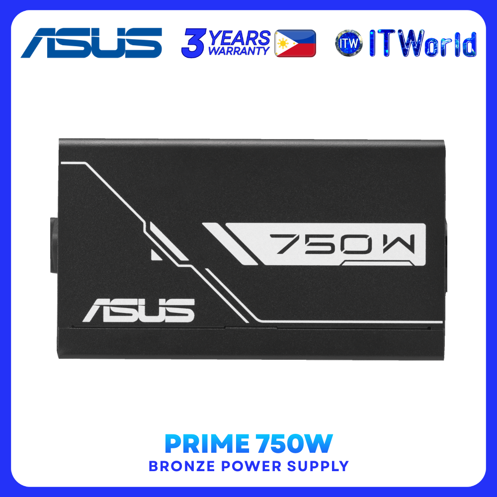 ASUS Prime 750B – 750W 80+ Bronze ATX Power Supply for Desktop itw