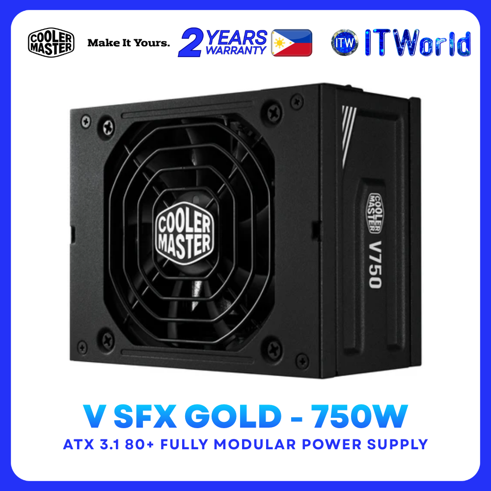 Cooler Master V SFX Gold 750 ATX 3.1 80+ Gold Fully Modular PSU MPY-7501-SFHAGV-3EUS itw